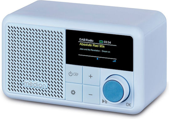 Medion MD 44822 DAB+ Light Blue