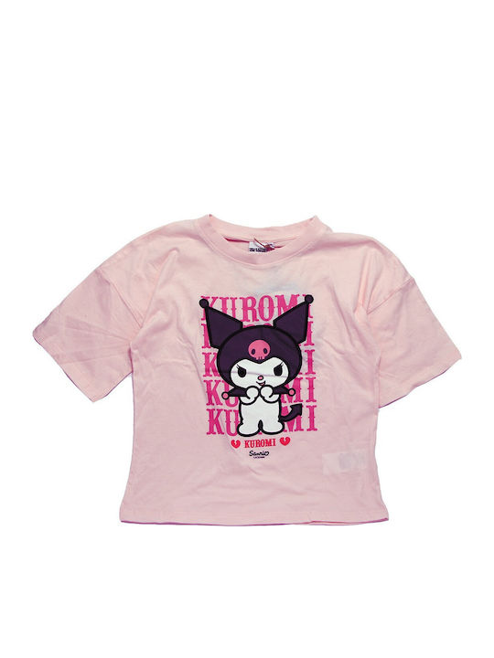 Kinderhemd Kurzarm Rosa