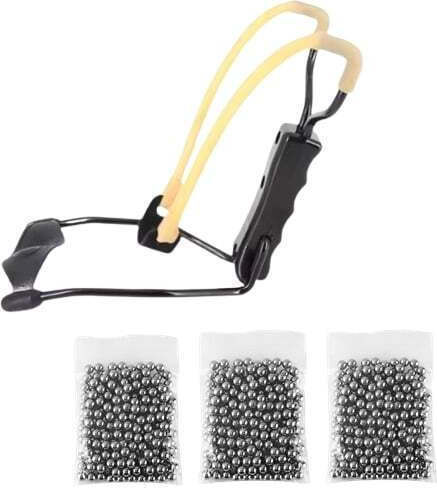 Set Profesional de Bile Metalice cu Suport pentru Încheietură 300 de Bile de 7 mm Mâner Metalic Antiderapant 18 cm