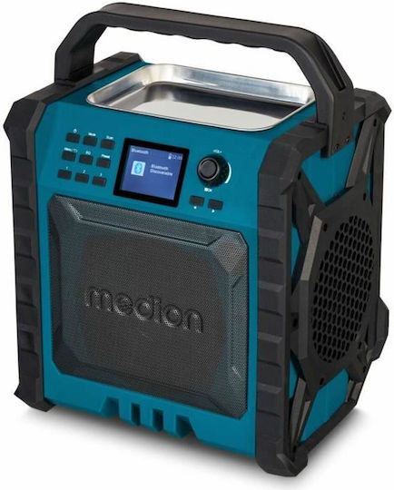 Medion LIFE P66896 Premium Επιτραπέζιο Ραδιόφωνο Ρεύματος DAB+ με Bluetooth και USB Μπλε