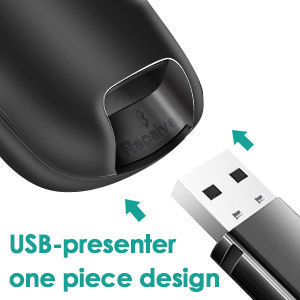 Kkmol Wireless Usb 2.4ghz Laser Prezentator Telecomandă Wireless Pentru Prezentări Cu Laser Ppt Windows Xp 7 8 10 Mac Os Linux