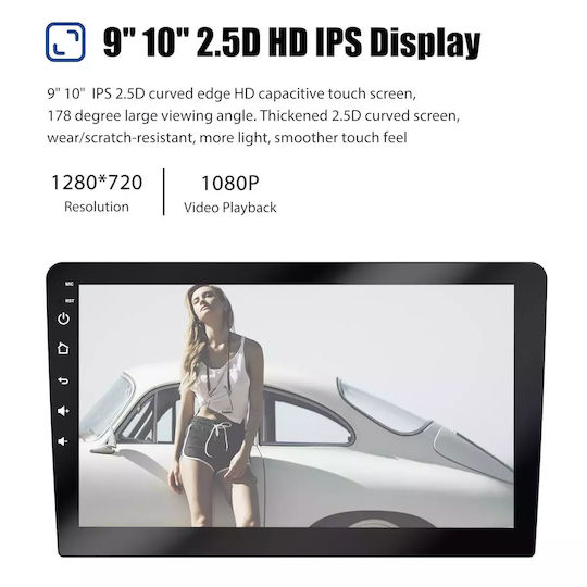 Ηχοσύστημα Αυτοκινήτου για Toyota RAV 4 2006-2012 (Bluetooth/USB/WiFi/GPS/Apple-Carplay/Android-Auto) με Οθόνη Αφής 9"