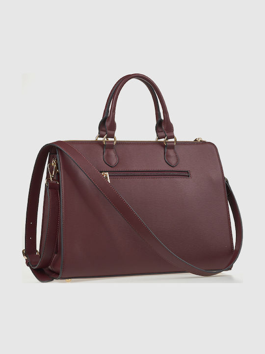 Women's Bag Handbag Burgundy