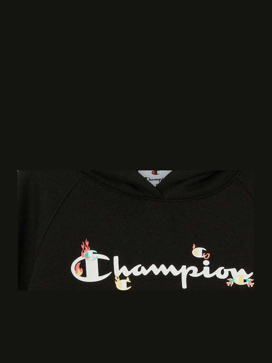 Kids Sweatshirt with Hood Black Hooded Sweatshirt