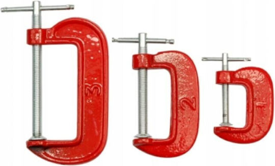 Kraft & Dele KD10177 Σφιγκτήρας Τύπου "G" με Μέγιστο Άνοιγμα 50mm