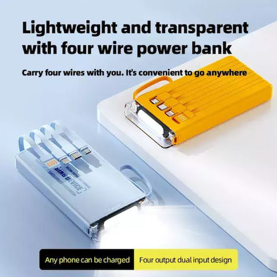 Andowl Q-DC456 Power Bank 12000mAh Orange