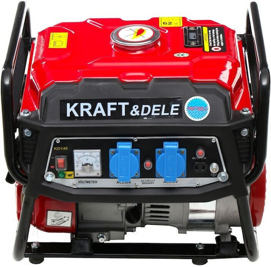Kraft & Dele Generator Benzină (în patru timpi) Patru timpi cu Putere Maximă 2.2kVA