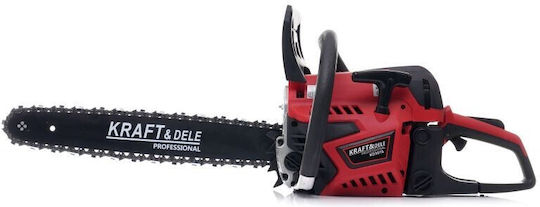Kraft & Dele Fierăstrău pe benzină 8.5kg cu lamă 45cm și Easy Start