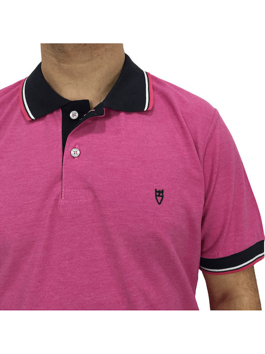 Unique Polo Bluse Melange Fuchsia 402 Unique Polo Bluse Melange Fuchsia 402