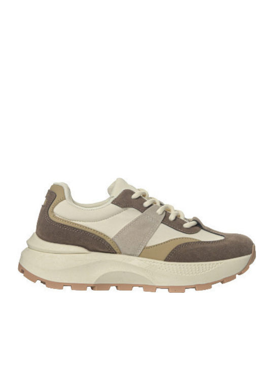 Γυναικεία Ανατομικά Sneakers Μπεζ