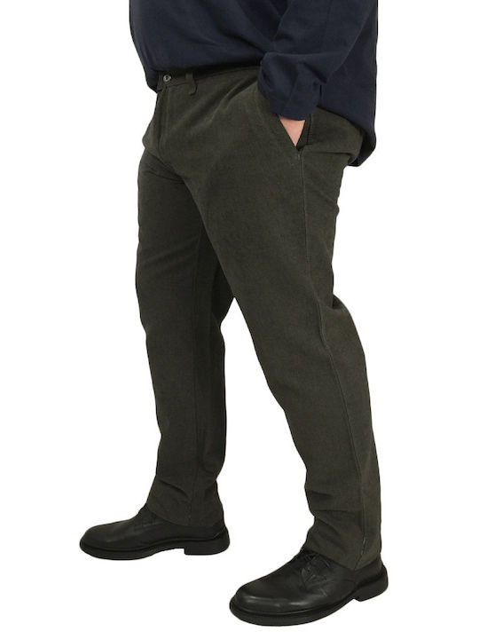 Παντελόνι Chino σε Slim Εφαρμογή Χακί