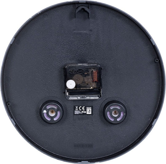 Esperanza Lyon Ceas de Perete Plastic Alb Ø25cm