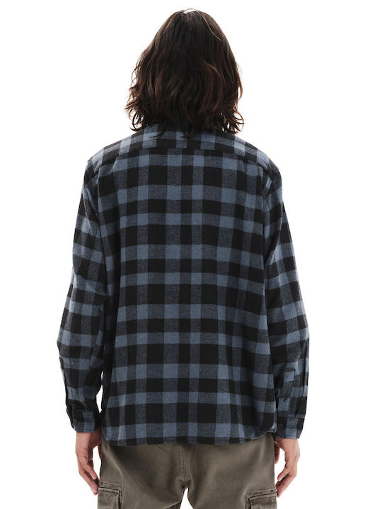 Langärmlig Flanell Hemd Geprüft Plaid