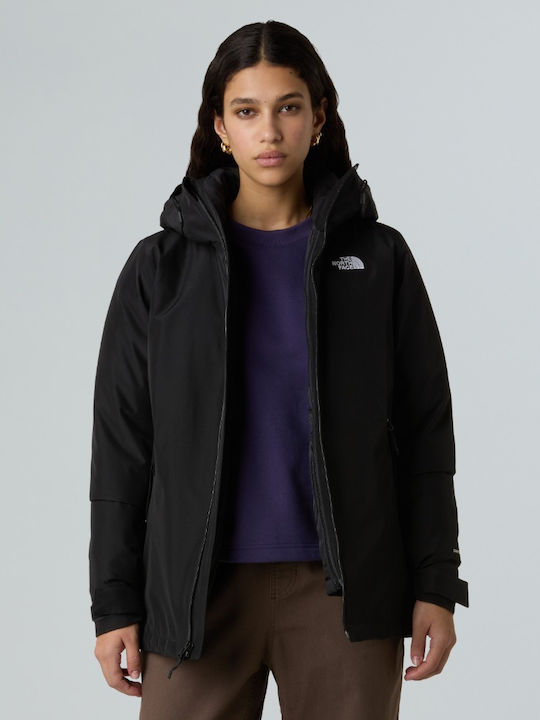 Carto Γυναικείο Μπουφάν για Χειμώνα Tnf Black