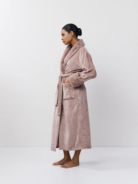 Aruelle Winter Women's Robe Powder