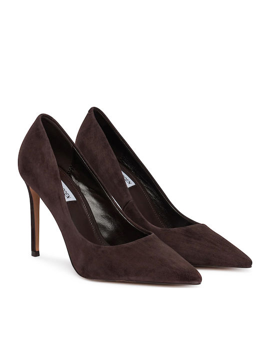 Thrive Suede Γόβες Καφέ