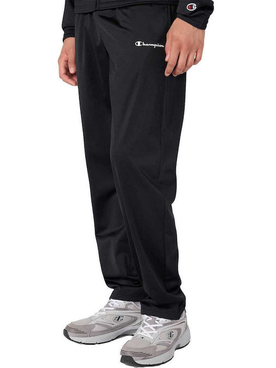 Tracksuit Glossy with Elastic Black