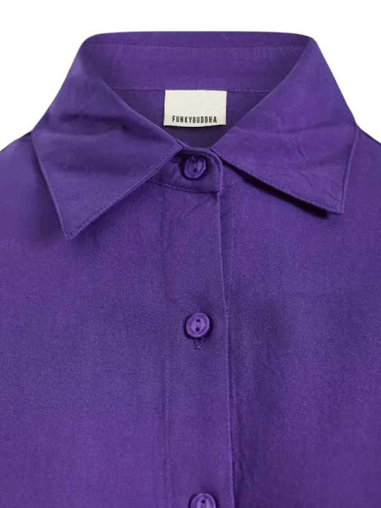 Women's Long Sleeve Shirt Royal Purple