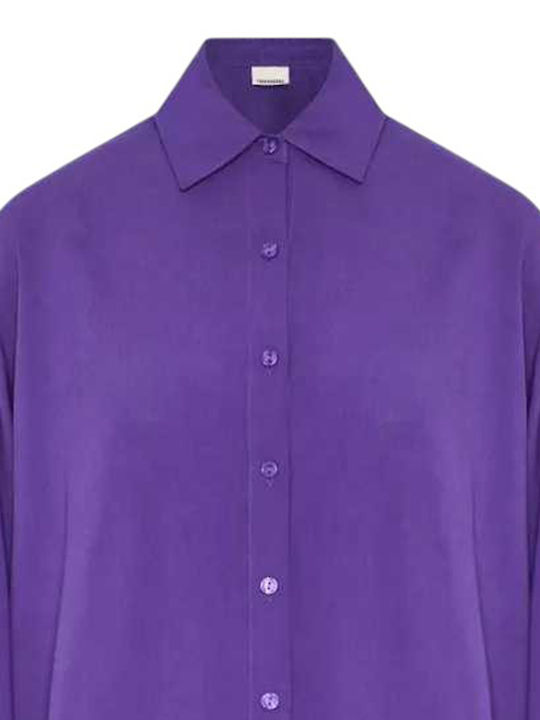 Women's Long Sleeve Shirt Royal Purple