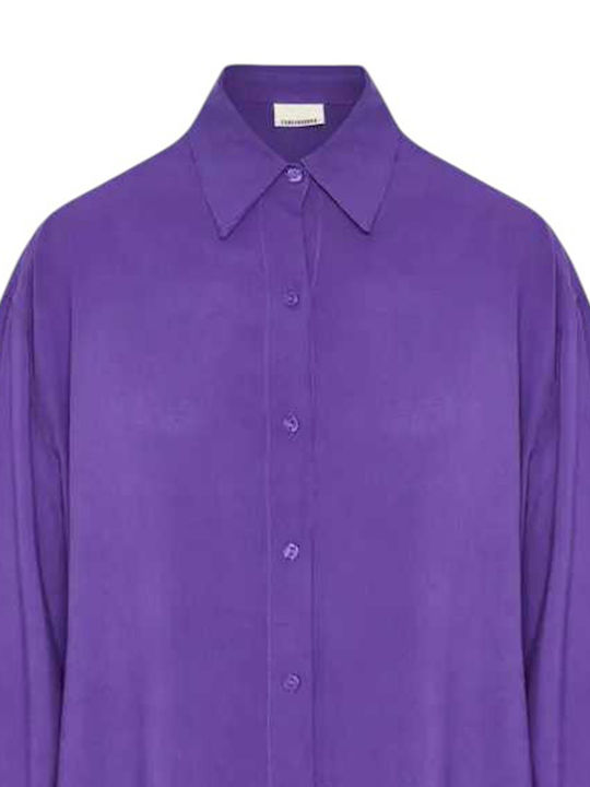 Дълъг ръкав Женска Риза Royal Purple