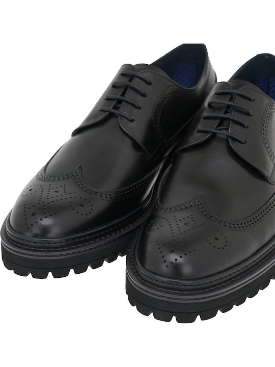 Men's Leather Casual Shoes Black
