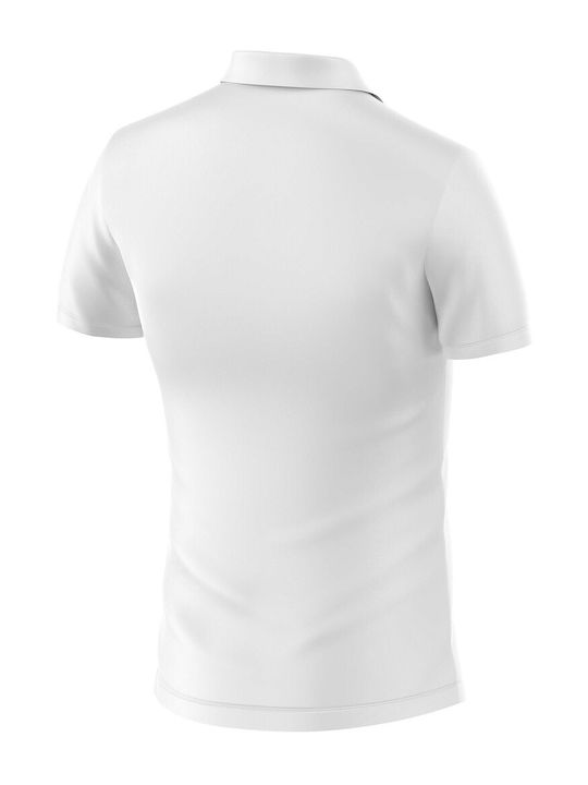 JRC Kuwait Ανδρικό Διαφημιστικό T-shirt Κοντομάνικο White
