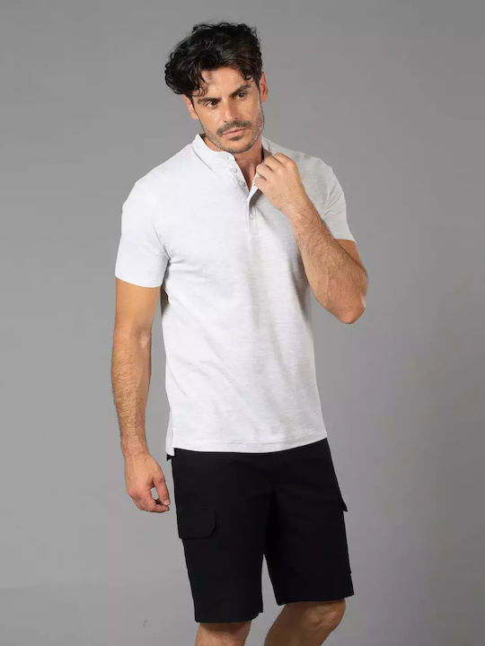 JRC Kuwait Ανδρικό Διαφημιστικό T-shirt Κοντομάνικο White