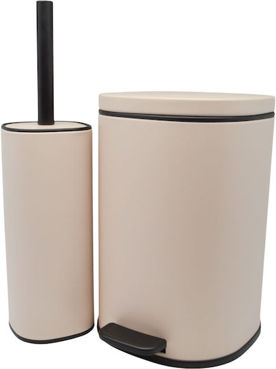 Ankor Inox Σετ Πιγκάλ και Καλαθάκι Μπάνιου Soft Close 5lt Ankor Inox Σετ Πιγκάλ και Καλαθάκι Μπάνιου Soft Close 5lt