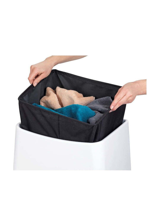 Wenko Coș De Rufe Din Plastic 33lt Cu Capac Alb