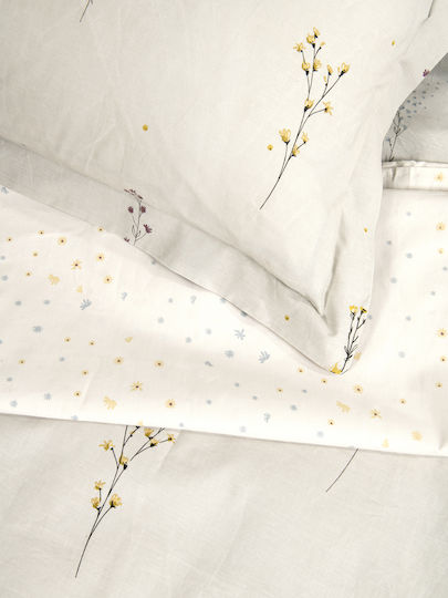 Nima Delicate Σετ Oxford Μπεζ 52x72cm 35702