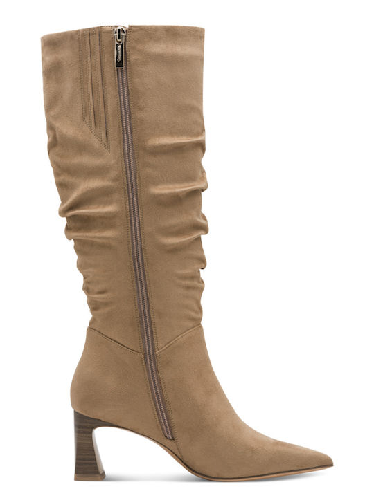 Damenstiefel Beige