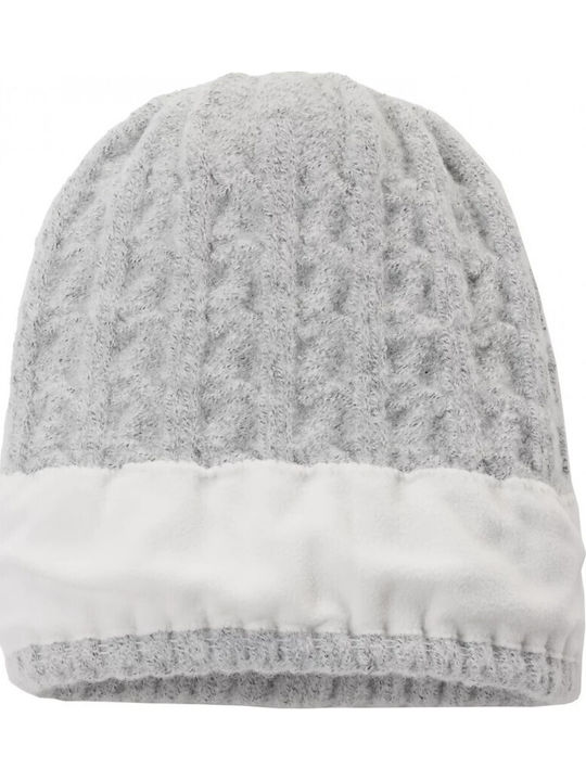 Winter Blur Ii Beanie Γυναικείος Σκούφος Πλεκτός σε Λευκό χρώμα