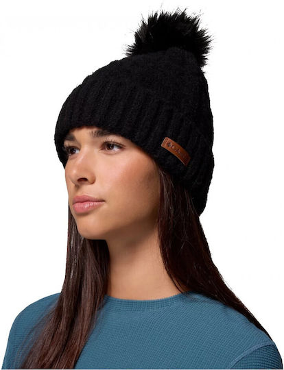Winter Blur Ii Beanie Γυναικείος Σκούφος Πλεκτός σε Μαύρο χρώμα