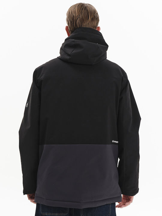 Winter Jacket Parka Waterproof Ebony-Black