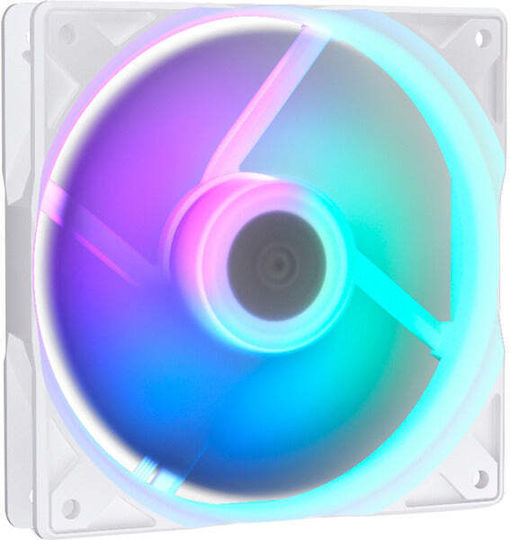 Endorfy Stratus Case Fans 120mm 1400rpm with ARGB Lighting and Connection 3-Pin / 4-Pin PWM White