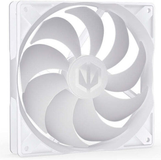 Endorfy Stratus Case Fans 140mm (1200rpm) with ARGB Lighting and Connection 3-Pin / 4-Pin PWM White