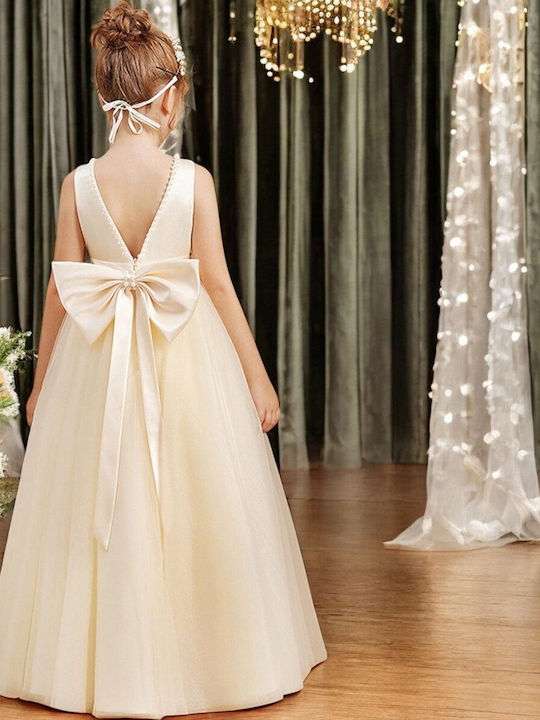 Kinderkleid Ärmellos White