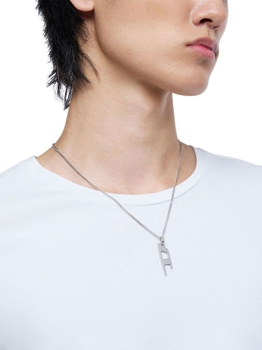 Diesel Charm aus Stahl