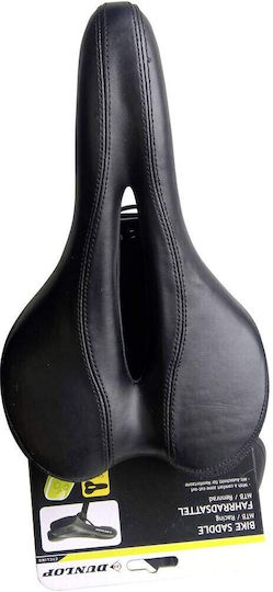 Dunlop Schwarz Fahrradsattel
