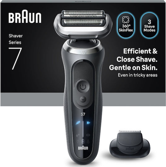 Braun 72-G1200S Foil Ξυριστική Μηχανή Προσώπου Επαναφορτιζόμενη