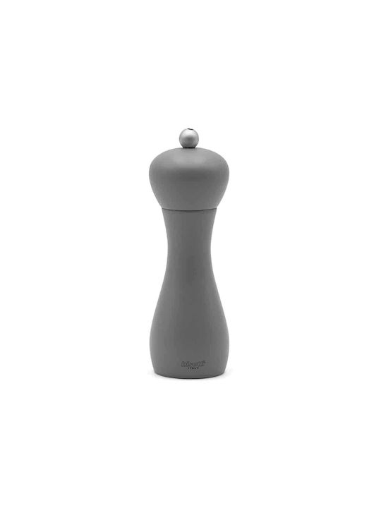 Bisetti Manual Set Spice Mills made of Wood in Gray Color 1pcs