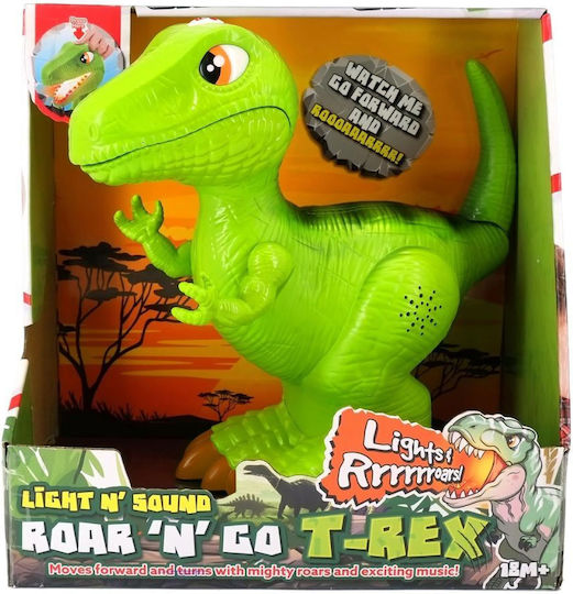 Action Figure Dinosaur with Sound and Light for 8+ years old Years 25.5cm.