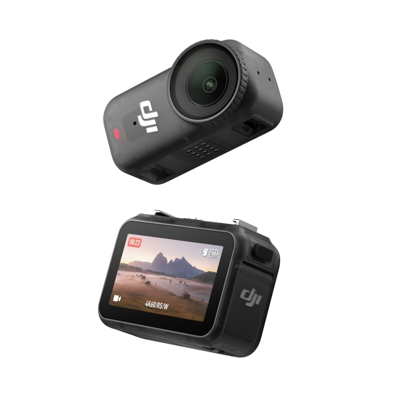 DJI Osmo Nano 128GB Action Camera 4K Ultra HD Υποβρύχια Standard Combo με Οθόνη Αφής 1.96