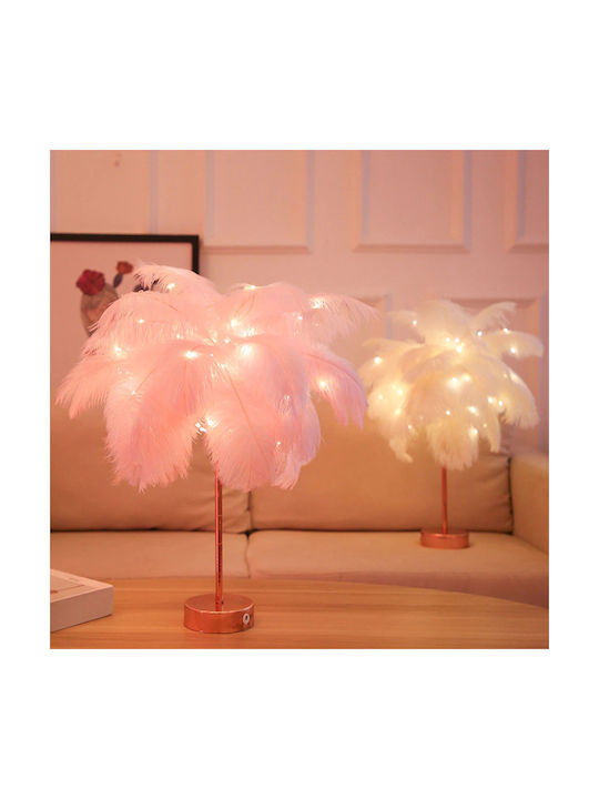 Decorative Lamp Pink 96pcs