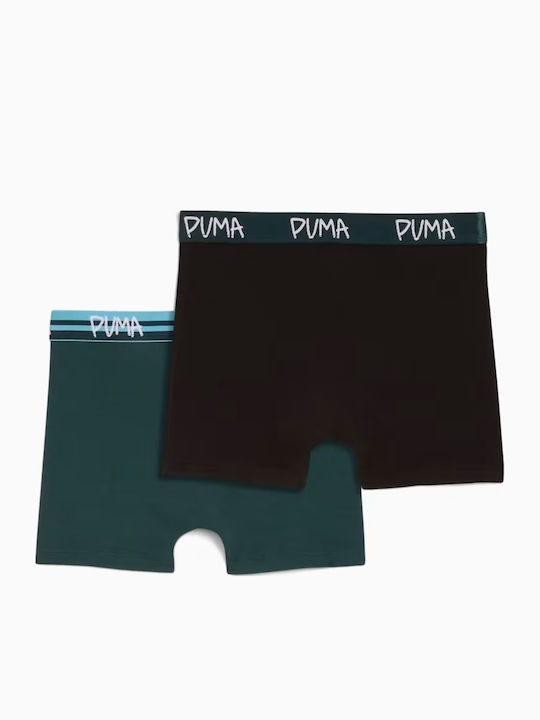 PUMA Boxers 2pack Green/black