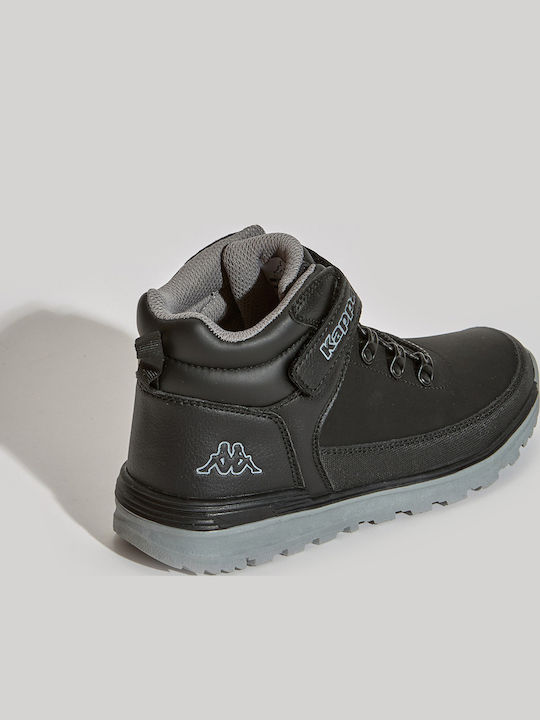Monsi Kids Boots with Velcro Black