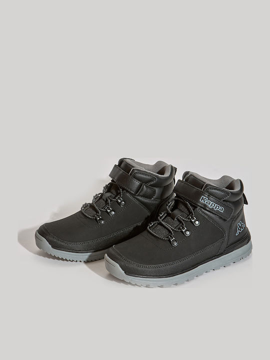 Monsi Kids Boots with Velcro Black
