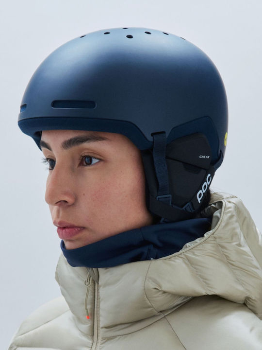Poc Fahrradhelm Berg mit MIPS Schutz Blau
