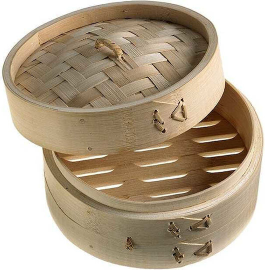 Recipient De Aburi Din Bambus Cu Capac 19x9cm T-236