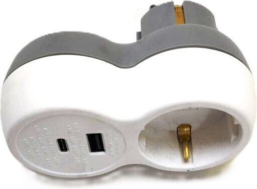 RayTech Steckdosenleiste mit USB-A und USB-C